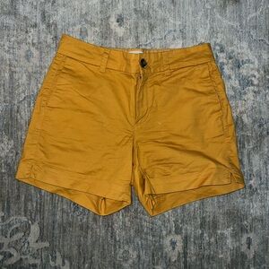 Woman’s Mustard Shorts